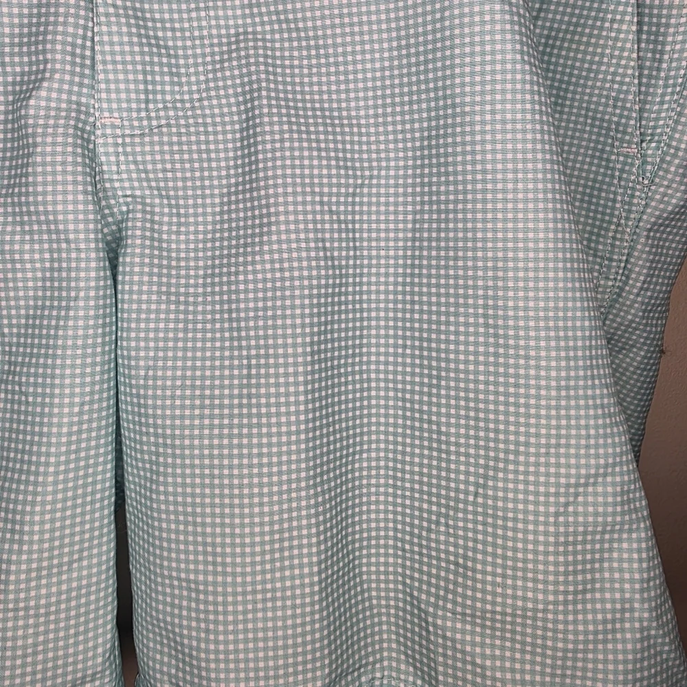 Cole Lined Swimsuit Light Blue Plaid Size 34